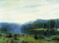 Mañana brumosa 1885 paisaje clásico río Ivan Ivanovich